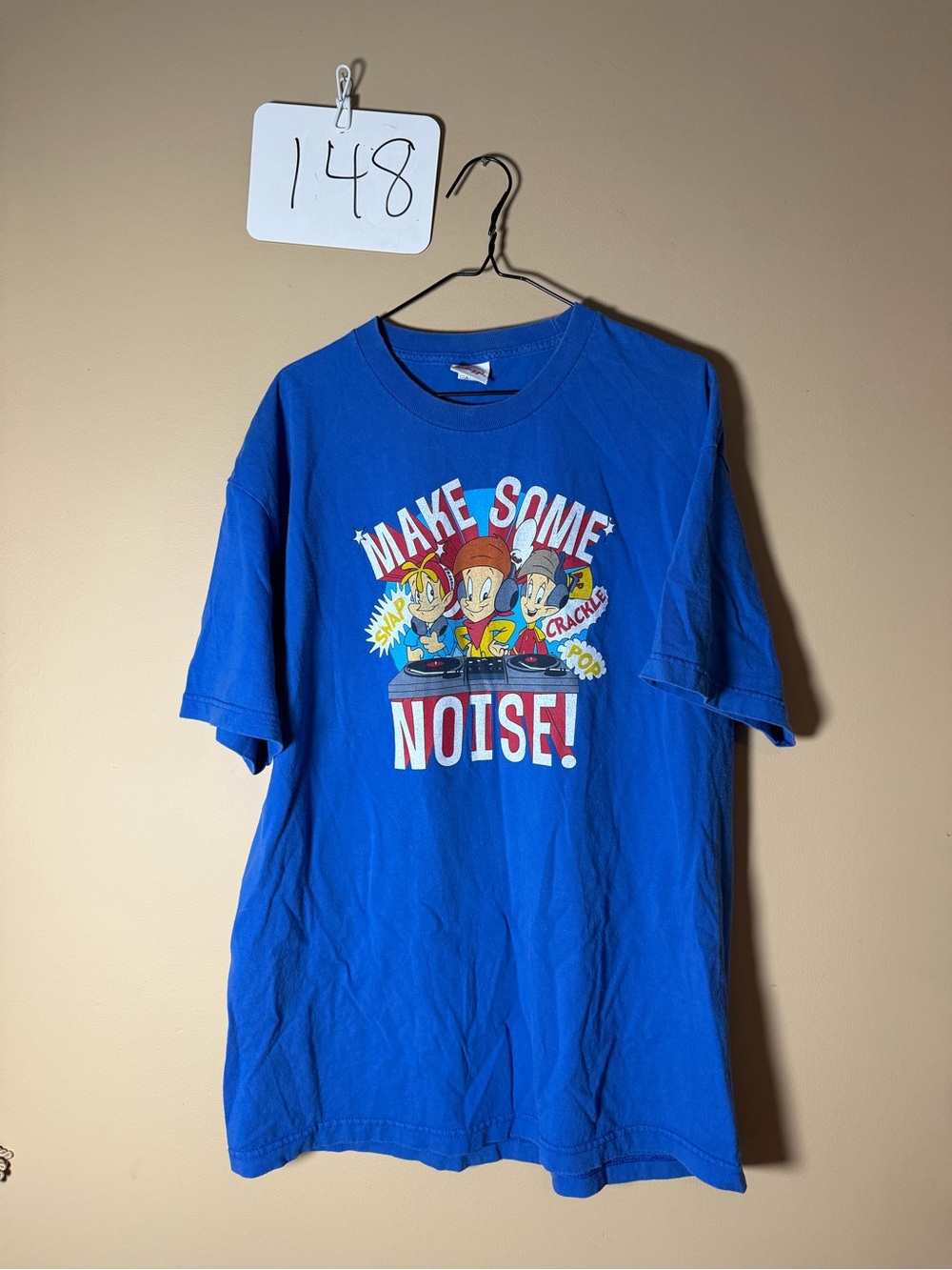 Kellogg’s Make Some Noise! Graphic Blue Men’s T-Shirt